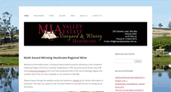Desktop Screenshot of miavalleyestate.com.au